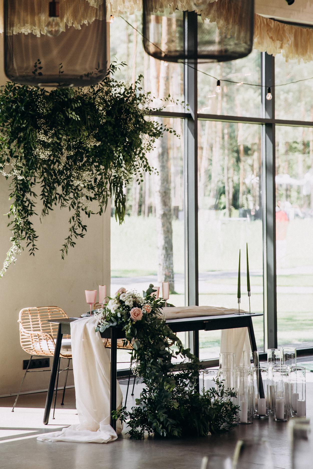 Green Wedding Styling for Spring Northants