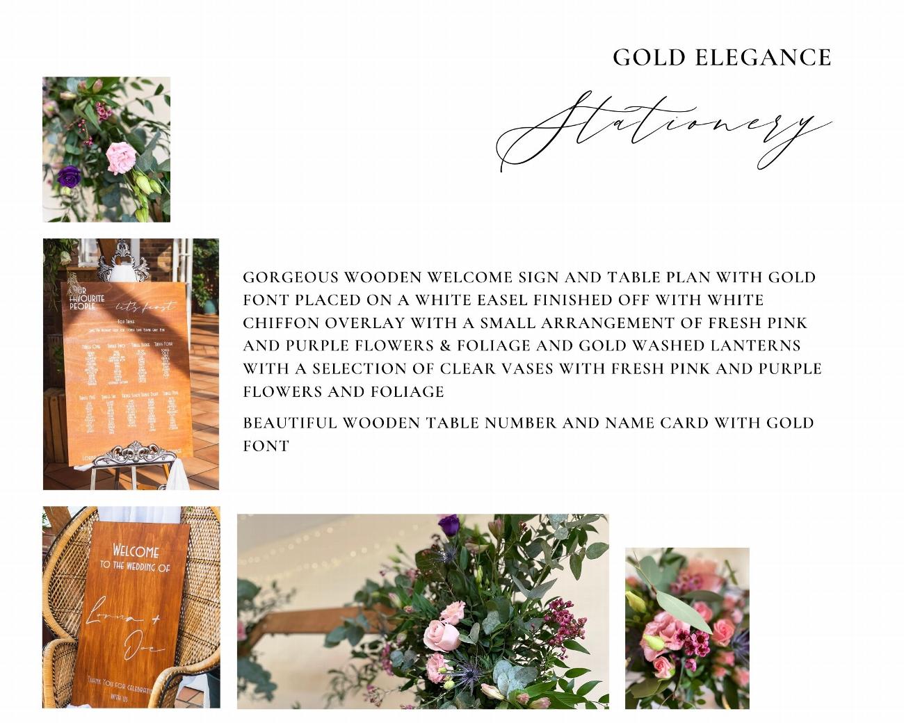 Gold Elegance Collection | KTV Venue Stylists Ltd gallery image 6