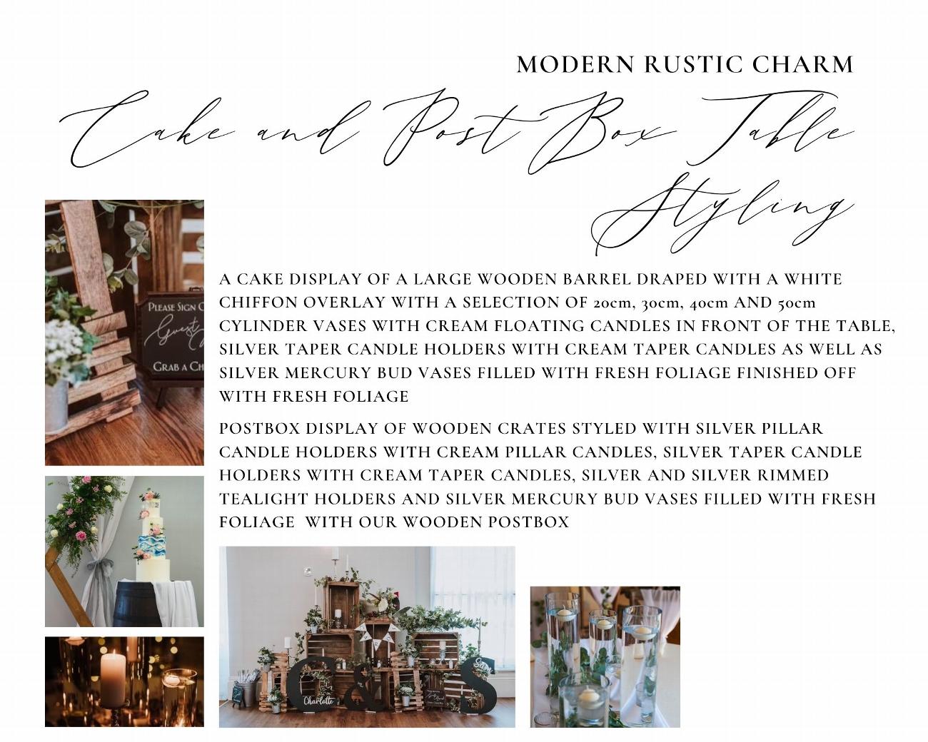 Modern Rustic Charm Collection | KTV Venue Stylists Ltd gallery image 7