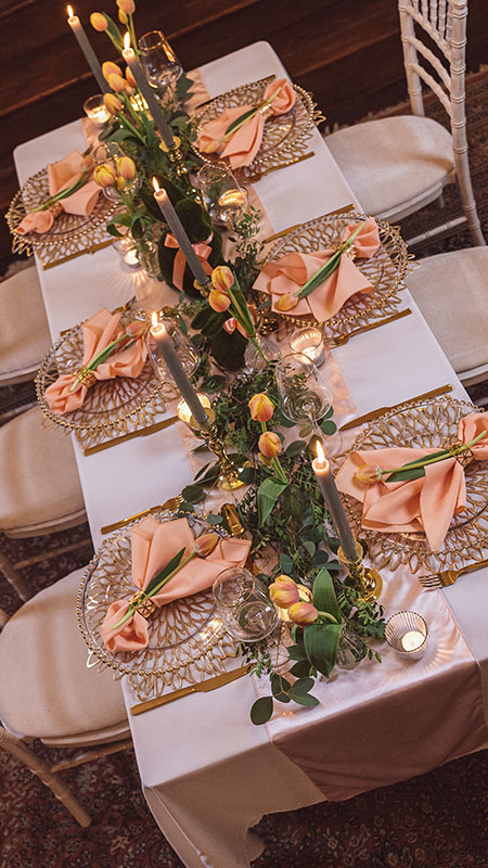 Spring Peach Luxury Host Box | weddings northamptonshire gallery image 7