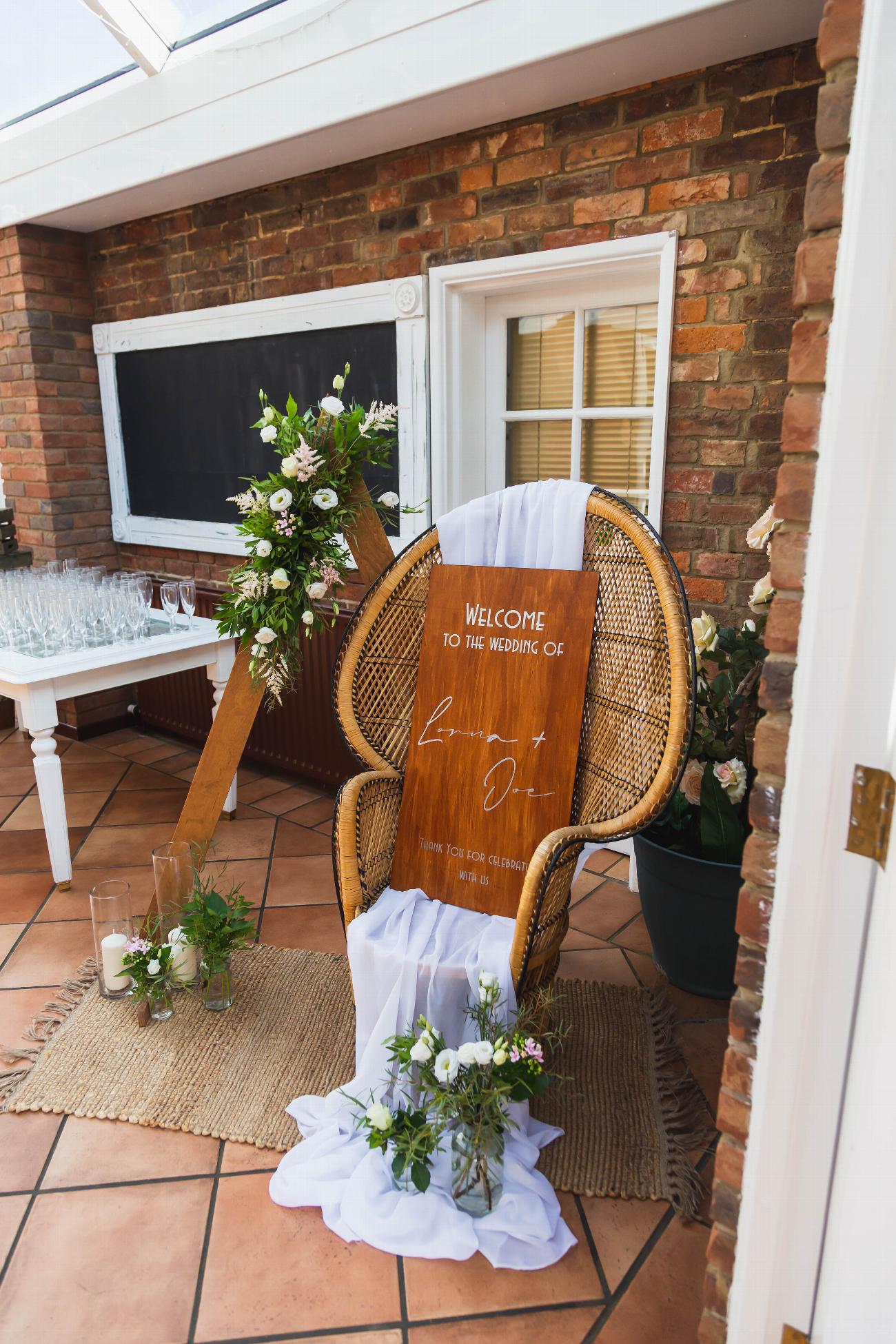 Unique Peacock Chairs | weddings northamptonshire gallery image 4