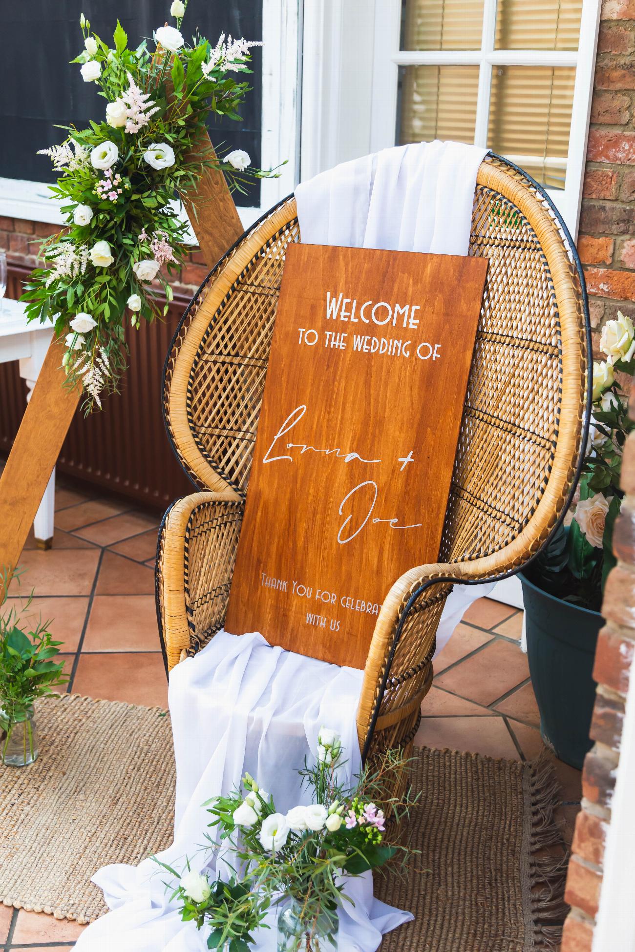 Unique Peacock Chairs | weddings northamptonshire gallery image 5